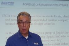 Guest speaker NICB Special Agent John Acuna