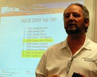 Advanced Technologies & Forensics Tom Serrogy giving a presentation on ignition / lock forensics